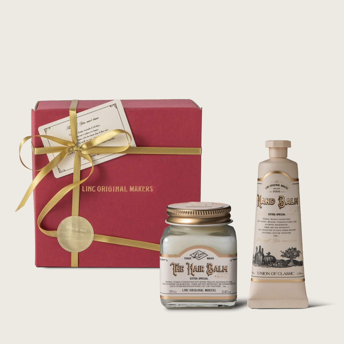 GIFTSET<HAIR BALM ＆ HAND BALM>