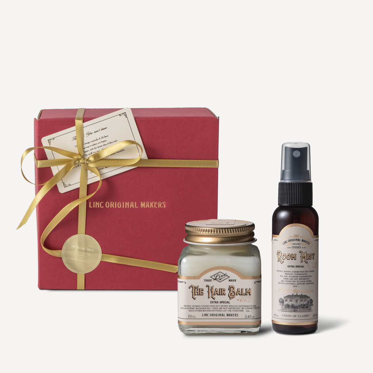 GIFTSET<HAIR BALM ＆ ROOM MIST 60ML>(No.993-No.912)